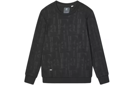 Толстовка мужская, цвет черный как смоль Fila, черный