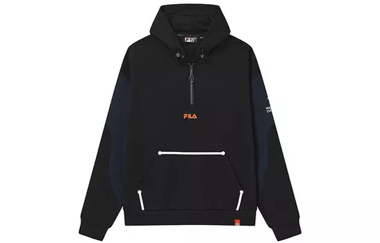 Толстовка мужская, цвет черный как смоль Fila, черный