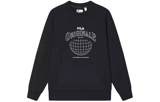 Толстовка мужская, цвет черный как смоль Fila, черный