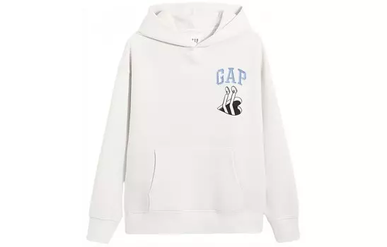 Толстовка мужская цвета слоновой кости Gap, белый