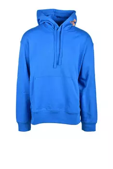 Толстовка мужская Diesel с капюшоном, ярко-синий