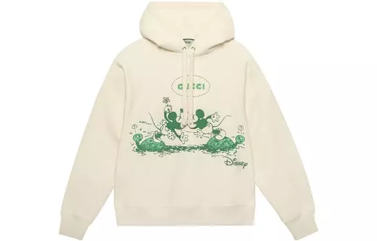 Толстовка мужская Disney X Gucci, кремовый