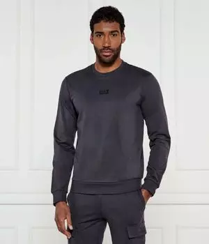 Толстовка мужская Ea7 классическая, черный