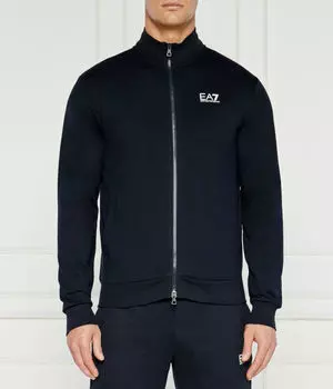 Толстовка мужская Ea7 на молнии, синий