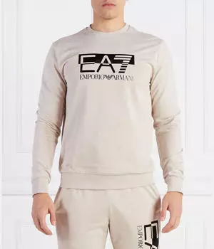 Толстовка мужская Ea7 Regular Fit, бежевый / черный