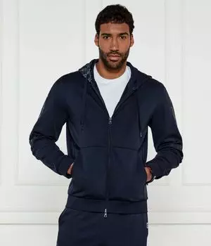 Толстовка мужская Ea7 с капюшоном, синий