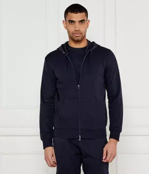 Толстовка мужская Emporio Armani на молнии, синий
