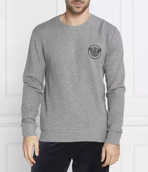 Толстовка мужская Emporio Armani с длинными рукавами, серый