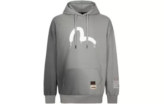 Толстовка мужская Evisu, черный/фиолетовый