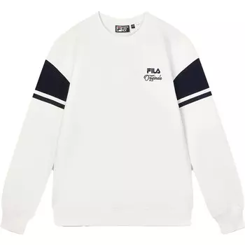 Толстовка мужская фарфорово-белая Fila, белый
