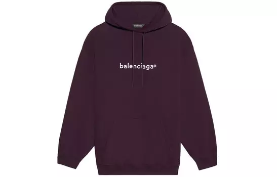 Толстовка мужская фиолетовая Balenciaga, фиолетовый