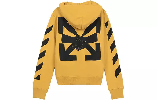 Толстовка мужская FW20 желтая Off-White, желтый