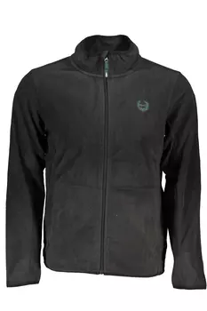 Толстовка мужская Gian Marco Venturi на молнии, черный / зеленый