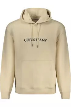 Толстовка мужская Guess Jeans, бежевый / белый / черный