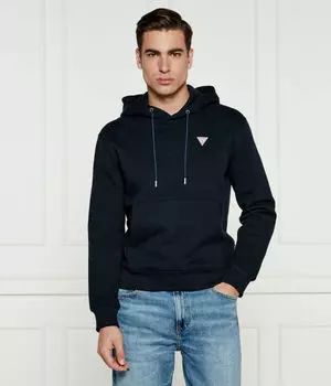 Толстовка мужская Guess Jeans из органического хлопка, синий