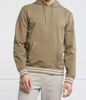 Толстовка мужская Guess Jeans с резинками, зеленый