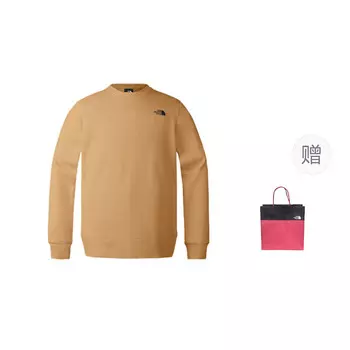 Толстовка мужская хаки + подарочный пакет The North Face, хаки