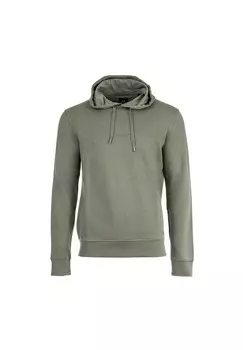 Толстовка мужская - худи, логотип, капюшон, однотонная ARMANI EXCHANGE, цвет Agave Green