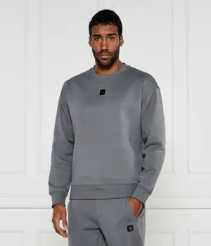 Толстовка мужская Hugo с круглым вырезом, серый