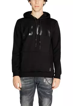 Толстовка мужская Icon с капюшоном и карманом, черный