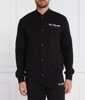 Толстовка мужская Karl Lagerfeld в американском стиле, черный