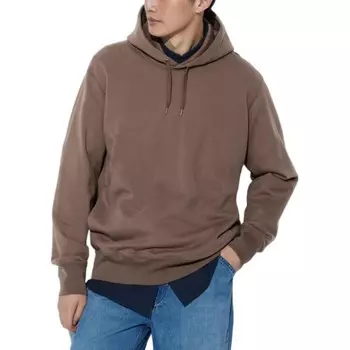 Толстовка мужская каштановая Uniqlo, цвет Chestnut