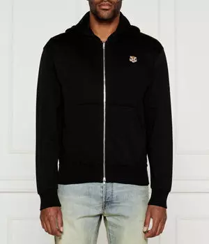 Толстовка мужская Kenzo с вышитым тигром, черный