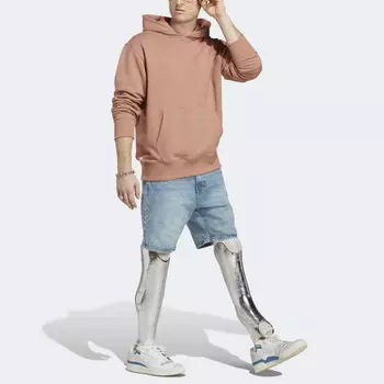 Толстовка мужская коричневая Adidas Originals, коричневый