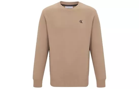 Толстовка мужская коричневая Calvin Klein, коричневый