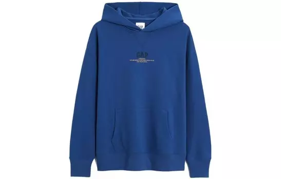 Толстовка мужская королевского синего цвета Gap, синий
