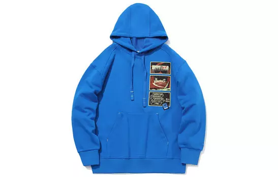 Толстовка мужская космическая синяя Lining, синий