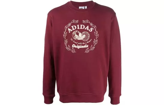 Толстовка мужская красная Adidas Originals, красный