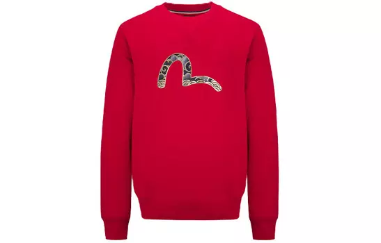 Толстовка мужская красная Evisu, красный