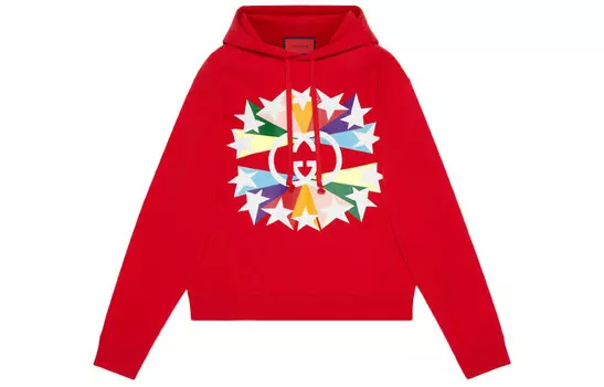 Толстовка мужская красная Gucci, красный
