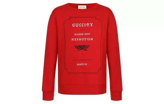 Толстовка мужская красная Gucci, красный