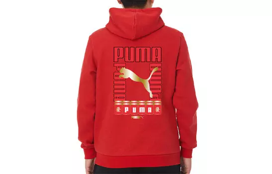 Толстовка мужская красная Puma, красный