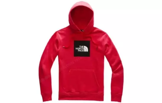 Толстовка мужская красная The North Face, красный
