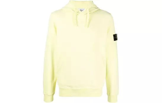 Толстовка мужская лимонная Stone Island, цвет Lemon