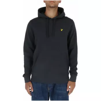 Толстовка мужская Lyle & Scott с капюшоном и карманом, темно-серый