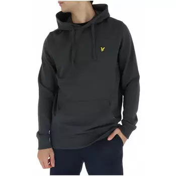 Толстовка мужская Lyle & Scott с капюшоном и карманом, темно-серый