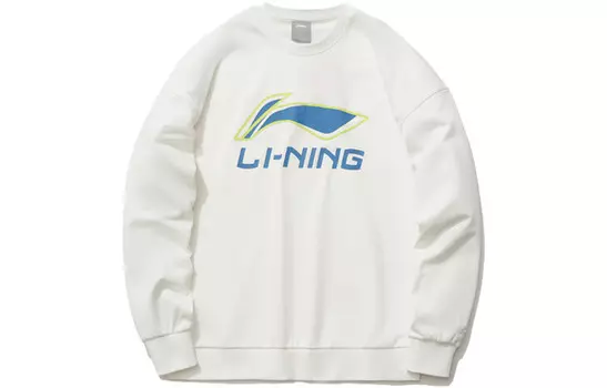 Толстовка мужская молочно-белая Lining, слоновая кость