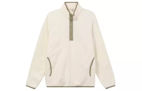 Толстовка мужская молочно-белая Uniqlo, слоновая кость