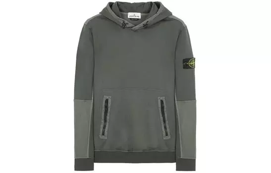 Толстовка мужская Moss Green Stone Island, зеленый
