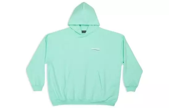 Толстовка мужская мятно-зеленая Balenciaga, мятно-зеленый