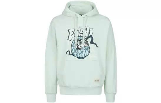 Толстовка мужская мятно-зеленая Evisu, мятно-зеленый