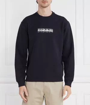 Толстовка мужская Napapijri с круглым вырезом, синий