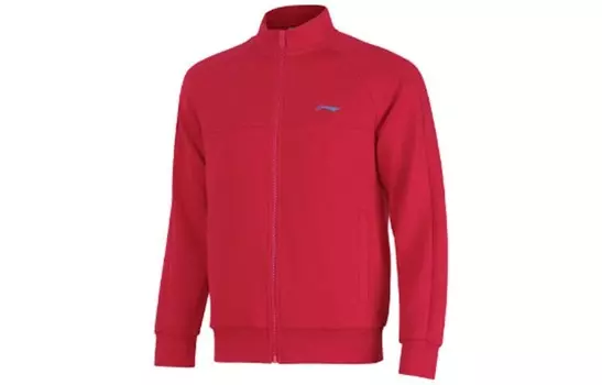Толстовка мужская не скользящая красная Lining, красный