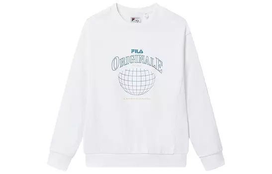 Толстовка мужская нитрифицированная белая Fila, белый
