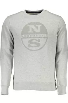 Толстовка мужская North Sails, серый / светло-серый