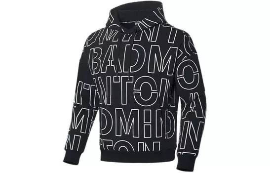 Толстовка мужская новая стандартная черная Lining, черный